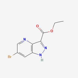 ethyl 6-bromo-1H-pyrazolo[4,3-b]pyridine-3-carboxylate CAS 1234616-05-7