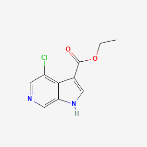 ethyl 4-chloro-1H-pyrrolo[2,3-c]pyridine-3-carboxylate CAS 1234616-12-6