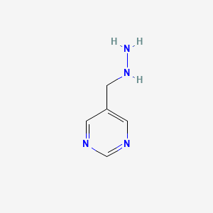 pyrimidin-5-ylmethylhydrazine CAS 1234616-20-6
