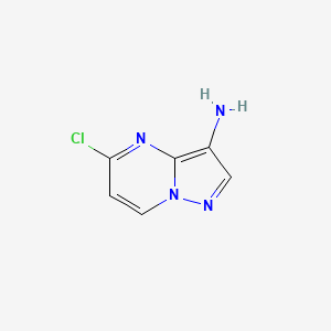 5-chloropyrazolo[1,5-a]pyrimidin-3-amine CAS 1234616-50-2