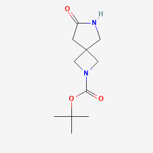 tert-butyl 6-oxo-2,7-diazaspiro[3.4]octane-2-carboxylate CAS 1234616-51-3