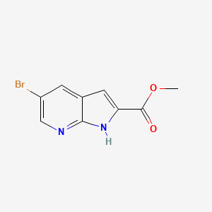 methyl 5-bromo-1H-pyrrolo[2,3-b]pyridine-2-carboxylate CAS 1234616-83-1