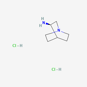 (3R)-1-azabicyclo[2.2.2]octan-3-amine;dihydrochloride CAS 123536-14-1