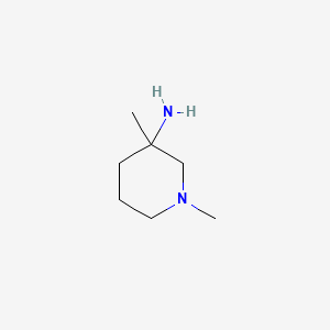 1,3-dimethylpiperidin-3-amine CAS 1236348-35-8