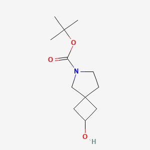 tert-butyl 2-hydroxy-6-azaspiro[3.4]octane-6-carboxylate CAS 1239319-91-5