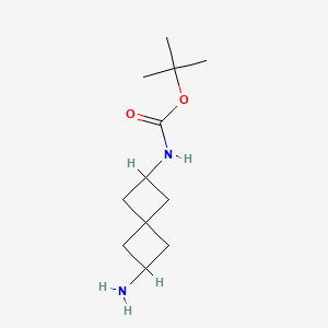 tert-butyl N-(6-aminospiro[3.3]heptan-2-yl)carbamate CAS 1239589-52-6