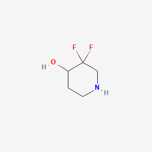 3,3-difluoropiperidin-4-ol CAS 1239596-54-3