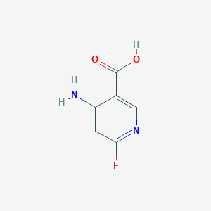 4-amino-6-fluoropyridine-3-carboxylic acid CAS 1242336-78-2