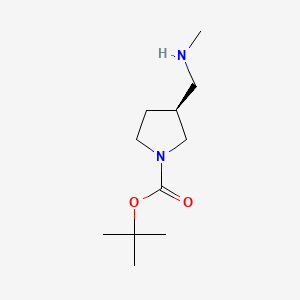 tert-butyl (3S)-3-(methylaminomethyl)pyrrolidine-1-carboxylate CAS 1245642-79-8
