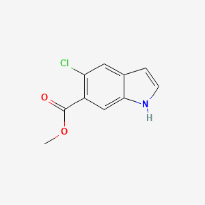 methyl 5-chloro-1H-indole-6-carboxylate CAS 1245643-61-1