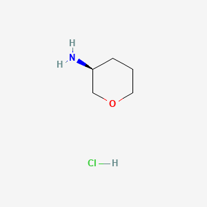 (3S)-oxan-3-amine;hydrochloride CAS 1245724-46-2