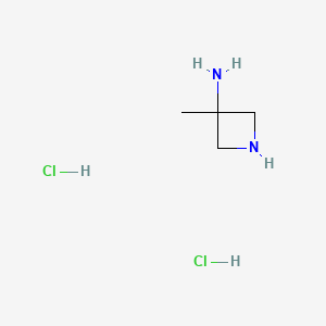 3-methylazetidin-3-amine;dihydrochloride CAS 124668-47-9