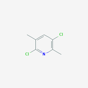 2,5-dichloro-3,6-dimethylpyridine CAS 125014-98-4