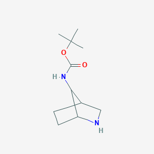 tert-butyl N-(2-azabicyclo[2.2.1]heptan-7-yl)carbamate CAS 1250995-45-9