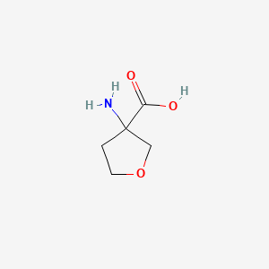 3-aminooxolane-3-carboxylic acid CAS 125218-55-5