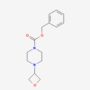 benzyl 4-(oxetan-3-yl)piperazine-1-carboxylate CAS 1254115-22-4