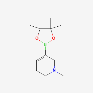1-methyl-5-(4,4,5,5-tetramethyl-1,3,2-dioxaborolan-2-yl)-3,6-dihydro-2H-pyridine CAS 1254982-25-6