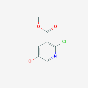 methyl 2-chloro-5-methoxypyridine-3-carboxylate CAS 1256791-15-7