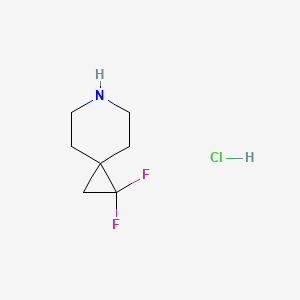 2,2-difluoro-6-azaspiro[2.5]octane;hydrochloride CAS 1263132-31-5