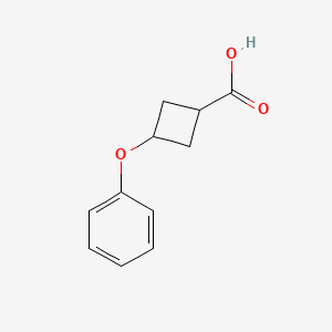 3-phenoxycyclobutane-1-carboxylic acid CAS 1263284-46-3