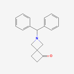 2-benzhydryl-2-azaspiro[3.3]heptan-7-one CAS 1263296-80-5