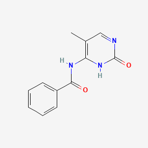 N-(5-methyl-2-oxo-1H-pyrimidin-6-yl)benzamide CAS 126354-30-1