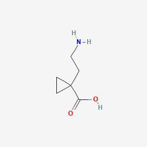 1-(2-aminoethyl)cyclopropane-1-carboxylic acid CAS 126822-37-5