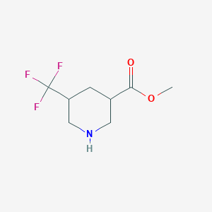 methyl 5-(trifluoromethyl)piperidine-3-carboxylate CAS 1269755-53-4