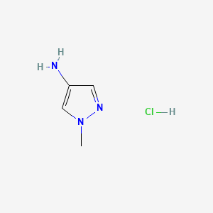 1-methylpyrazol-4-amine;hydrochloride CAS 127107-23-7
