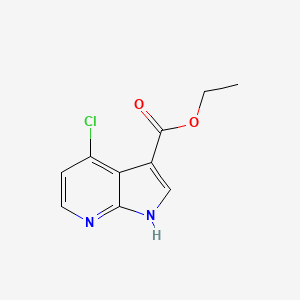 ethyl 4-chloro-1H-pyrrolo[2,3-b]pyridine-3-carboxylate CAS 1273577-20-0