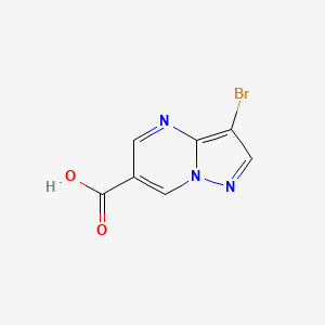 3-bromopyrazolo[1,5-a]pyrimidine-6-carboxylic acid CAS 1273577-71-1