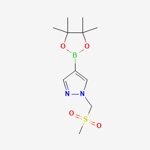 1-(methylsulfonylmethyl)-4-(4,4,5,5-tetramethyl-1,3,2-dioxaborolan-2-yl)pyrazole CAS 1282530-99-7