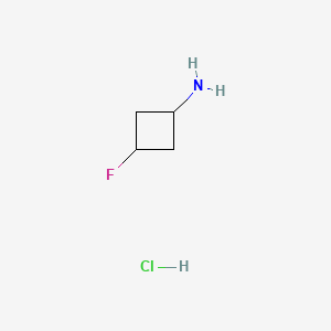 3-fluorocyclobutan-1-amine;hydrochloride CAS 1284245-36-8