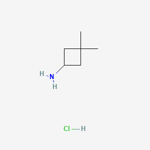 3,3-dimethylcyclobutan-1-amine;hydrochloride CAS 1284247-23-9