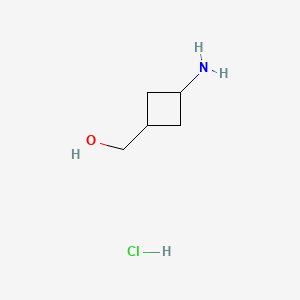 (3-aminocyclobutyl)methanol;hydrochloride CAS 1284250-10-7