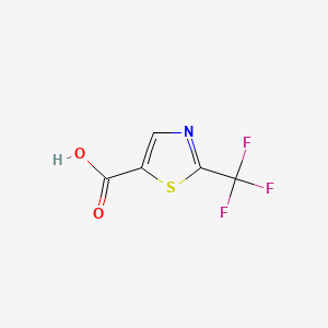 2-(trifluoromethyl)-1,3-thiazole-5-carboxylic acid CAS 1286734-84-6