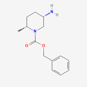 benzyl (2R,5S)-5-amino-2-methylpiperidine-1-carboxylate CAS 1290191-65-9