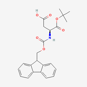 (3S)-3-(9H-fluoren-9-ylmethoxycarbonylamino)-4-[(2-methylpropan-2-yl)oxy]-4-oxobutanoic acid CAS 129460-09-9