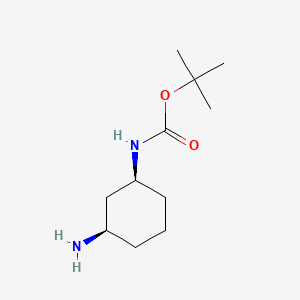 tert-butyl N-[(1S,3R)-3-aminocyclohexyl]carbamate CAS 1298101-47-9