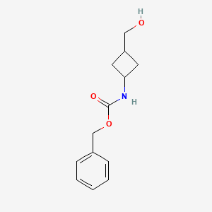 benzyl N-[3-(hydroxymethyl)cyclobutyl]carbamate CAS 130368-99-9