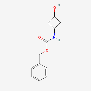 benzyl N-(3-hydroxycyclobutyl)carbamate CAS 130396-60-0