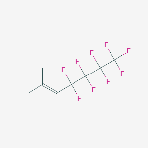 4,4,5,5,6,6,7,7,7-nonafluoro-2-methylhept-2-ene CAS 1309602-14-9