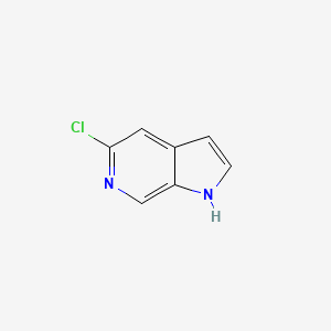 5-chloro-1H-pyrrolo[2,3-c]pyridine CAS 131084-55-4