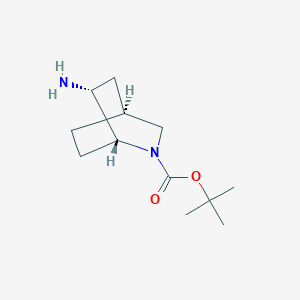 tert-butyl (1R,4S,6R)-6-amino-2-azabicyclo[2.2.2]octane-2-carboxylate CAS 1311390-86-9