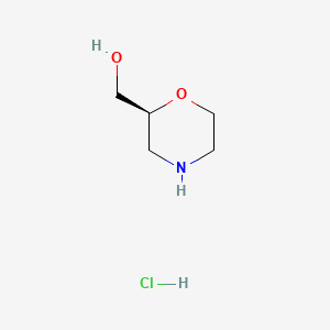 [(2S)-morpholin-2-yl]methanol;hydrochloride CAS 1313584-92-7