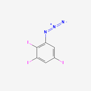 1-azido-2,3,5-triiodobenzene CAS 1313738-68-9