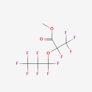 methyl 2,3,3,3-tetrafluoro-2-(1,1,2,2,3,3,3-heptafluoropropoxy)propanoate CAS 13140-34-6
