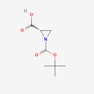 (2S)-1-[(2-methylpropan-2-yl)oxycarbonyl]aziridine-2-carboxylic acid CAS 1315000-92-0