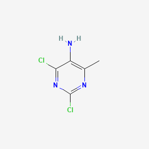 2,4-dichloro-6-methylpyrimidin-5-amine CAS 13162-27-1