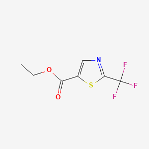 ethyl 2-(trifluoromethyl)-1,3-thiazole-5-carboxylate CAS 131748-96-4